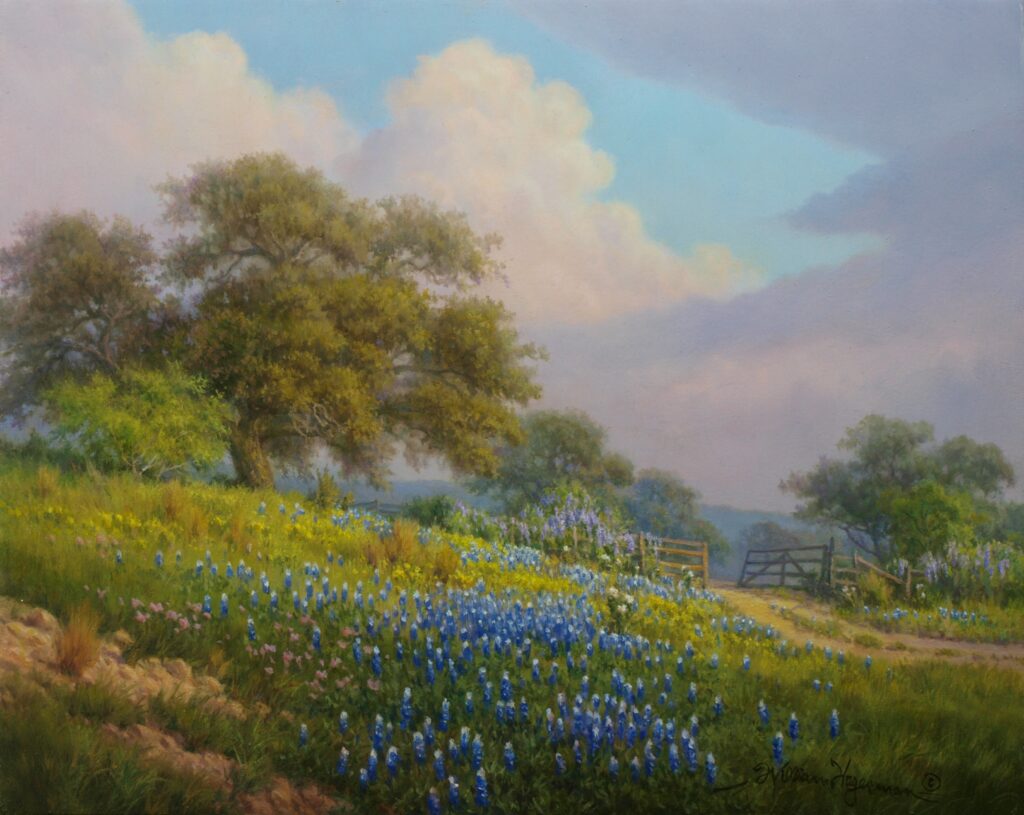 Windberg Style Bluebonnet Painting Hagerman Art Blog