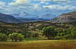 realistic New Mexico landscape oil painting by William Hagerman