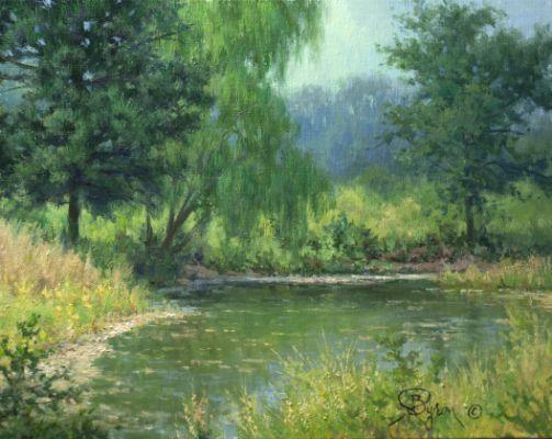 Willow Tree Reflections